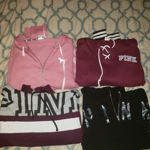 Vs pink hoodies